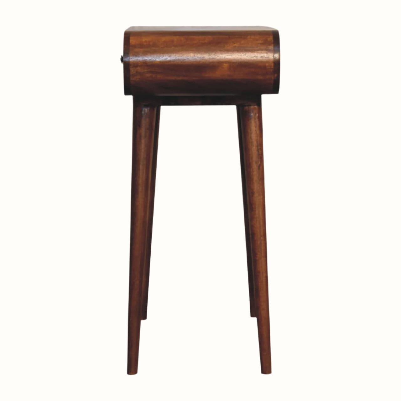 Bokel Home Dressing Tables Merrill Dressing Table with Foldable Mirror, Small - Chestnut