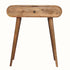 Bokel Home Dressing Tables Merrill Dressing Table with Foldable Mirror, Small - Natural