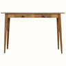 Bokel Home Ellis 2 Drawer Desk, Medium -  Natural