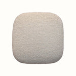 Bokel Home Footstools Boren Cream Bouclé Footstool