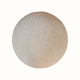 Bokel Home Footstools Button Bouclé Footstool - Cream/Natural