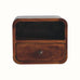 Bokel Home Hamade Wall-Mounted Bedside Table, Small - Chestnut