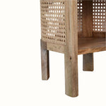 Bokel Home Seeley Open Side Table, Mini - Natural