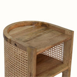 Bokel Home Seeley Open Side Table, Mini - Natural