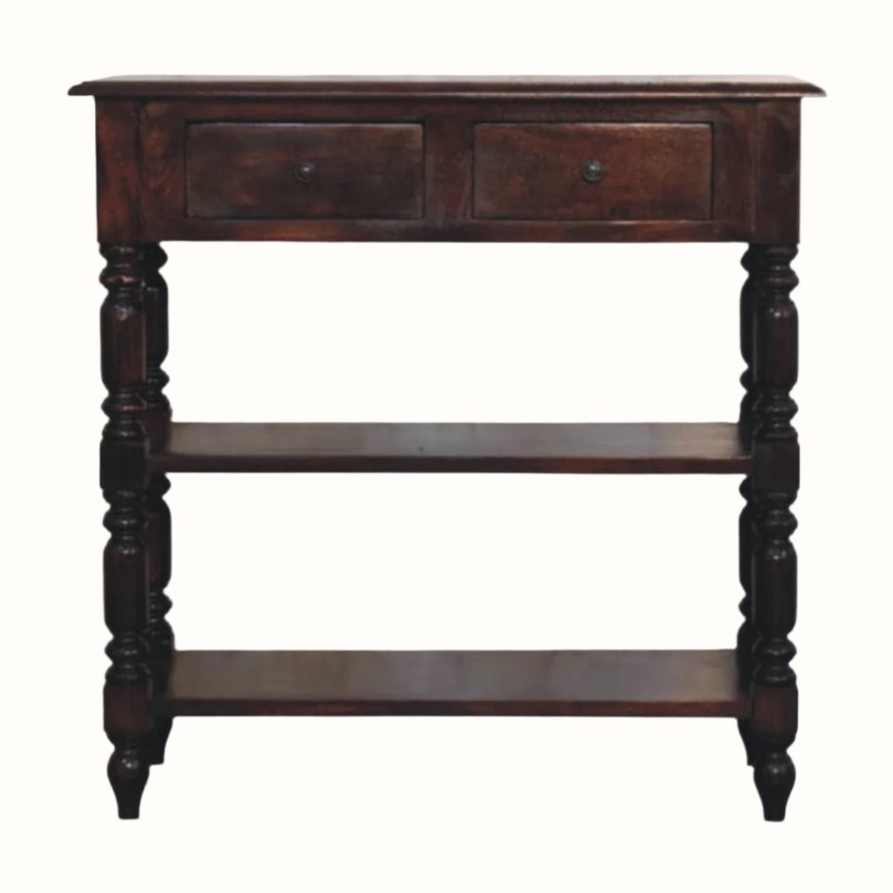 Bokel Home Side Tables Louis Side Table, Medium - Cherry