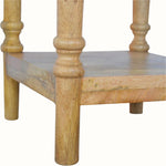 Bokel Home Side Tables Louis Side Table, Small - Natural