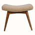 Bokel Home Stools Boren Cream Boucle Stool - Natural