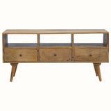 Bokel Home TV Stands Fogel Open Triple Shelf TV Stand - Natural