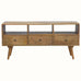 Bokel Home TV Stands Fogel Open Triple Shelf TV Stand - Natural