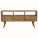 Bokel Home TV Stands Fogel Open Triple Shelf TV Stand - Natural