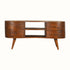 Bokel Home TV Stands Haft Media Unit - Chestnut
