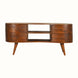 Bokel Home TV Stands Haft Media Unit - Chestnut