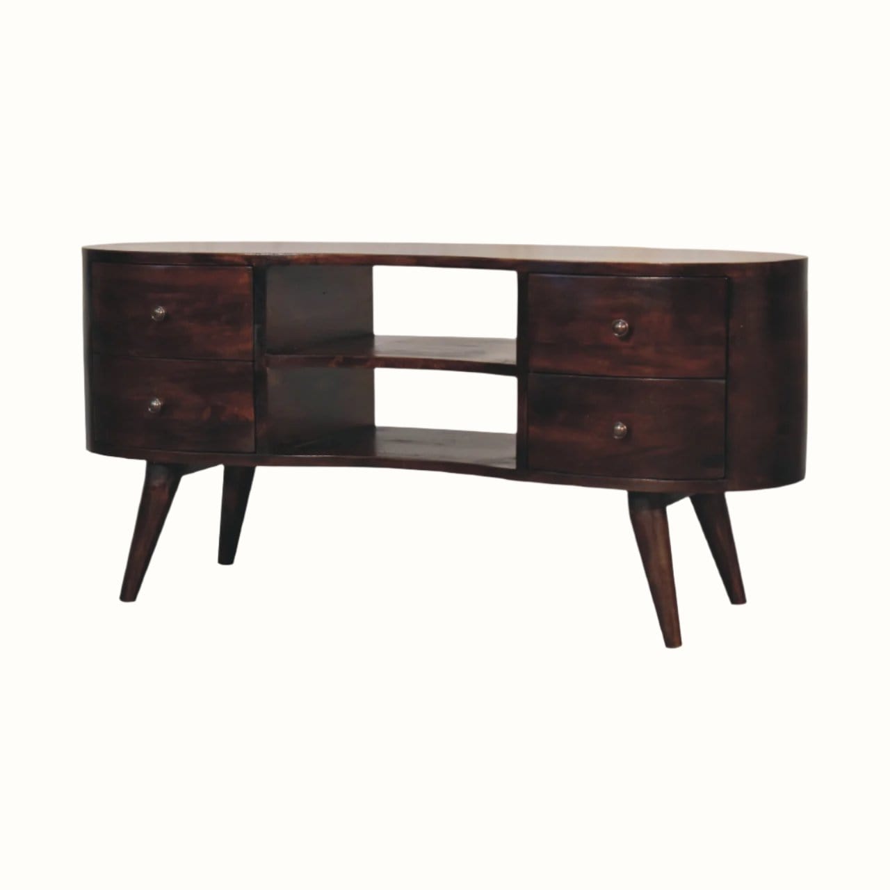 Bokel Home TV Stands Haft Media Unit - Walnut