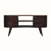 Bokel Home TV Stands Haft Media Unit - Walnut
