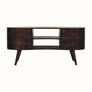 Bokel Home TV Stands Haft Media Unit - Walnut