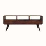 Bokel Home TV Stands Hamade Open TV Stand, Large - Chestnut