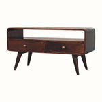 Bokel Home TV Stands Hamade Open TV Stand, Medium - California Walnut