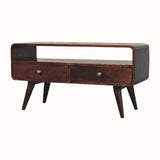 Bokel Home TV Stands Hamade Open TV Stand, Medium - California Walnut
