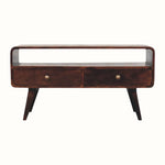 Bokel Home TV Stands Hamade Open TV Stand, Medium - California Walnut