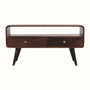 Bokel Home TV Stands Hamade Open TV Stand, Medium - California Walnut