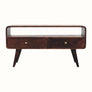 Bokel Home TV Stands Hamade Open TV Stand, Medium - California Walnut