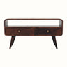Bokel Home TV Stands Hamade Open TV Stand, Medium - California Walnut