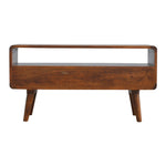 Bokel Home TV Stands Hamade Open TV Stand, Medium - Chestnut