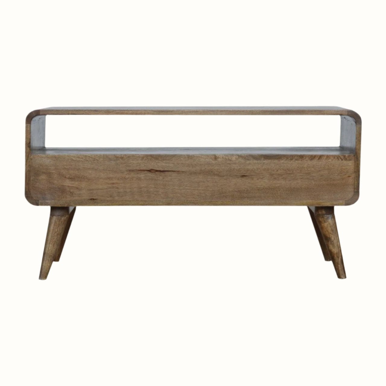 Bokel Home TV Stands Hamade Open TV Stand, Medium -  Grey Wash