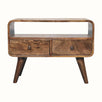Bokel Home TV Stands Hamade Open TV Stand, Small - Grey Wash