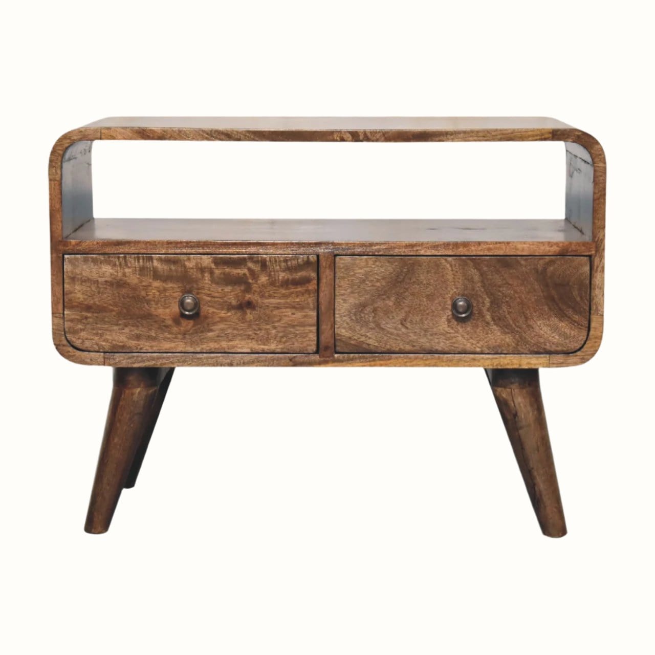 Bokel Home TV Stands Hamade Open TV Stand, Small - Grey Wash