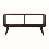 Bokel Home TV Stands Leckie Double TV Stand, Large - Chestnut