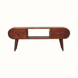 Bokel Home TV Stands Merrill 2 Drawer Media Unit - Chestnut