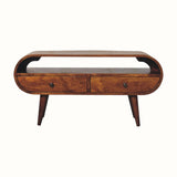Bokel Home TV Stands Merrill 2 Drawer TV Stand - Chestnut