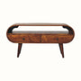 Bokel Home TV Stands Merrill 2 Drawer TV Stand - Chestnut
