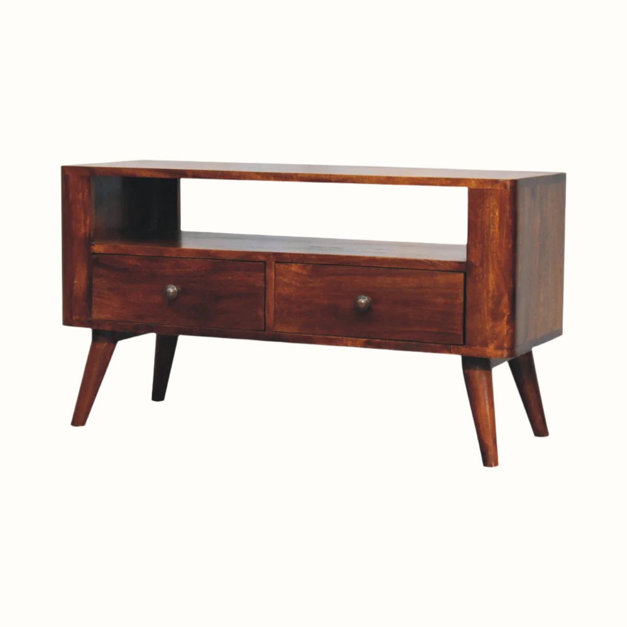 Bokel Home TV Stands Mintz Media Unit - Chestnut