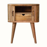 Boren Bedside Table - Natural Bedside Tables - Bokel Home