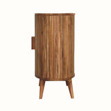 Boren Cabinet with Chunky Handles, Large - Natural Cabinets & Sideboards - Bokel Home