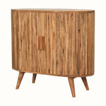 Boren Cabinet with Chunky Handles, Large - Natural Cabinets & Sideboards - Bokel Home