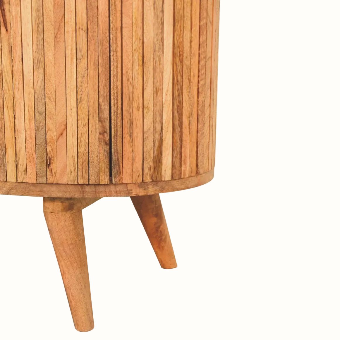 Boren Cabinet with Chunky Handles, Large - Natural Cabinets & Sideboards - Bokel Home