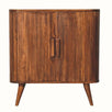 Boren Cabinet with Chunky Handles, Medium - Chestnut Cabinets & Sideboards - Bokel Home