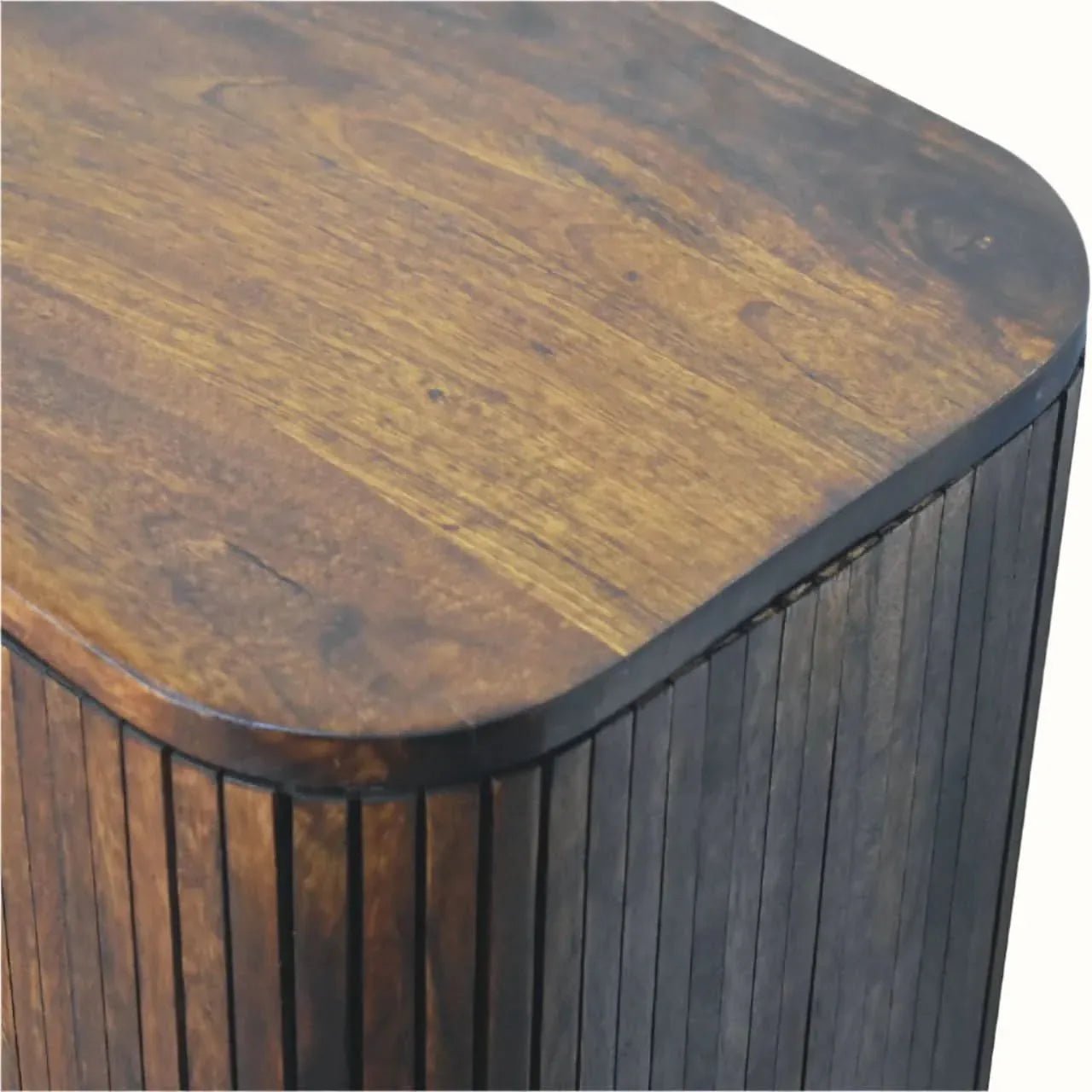 Boren Cabinet with Chunky Handles, Medium - Chestnut Cabinets & Sideboards - Bokel Home