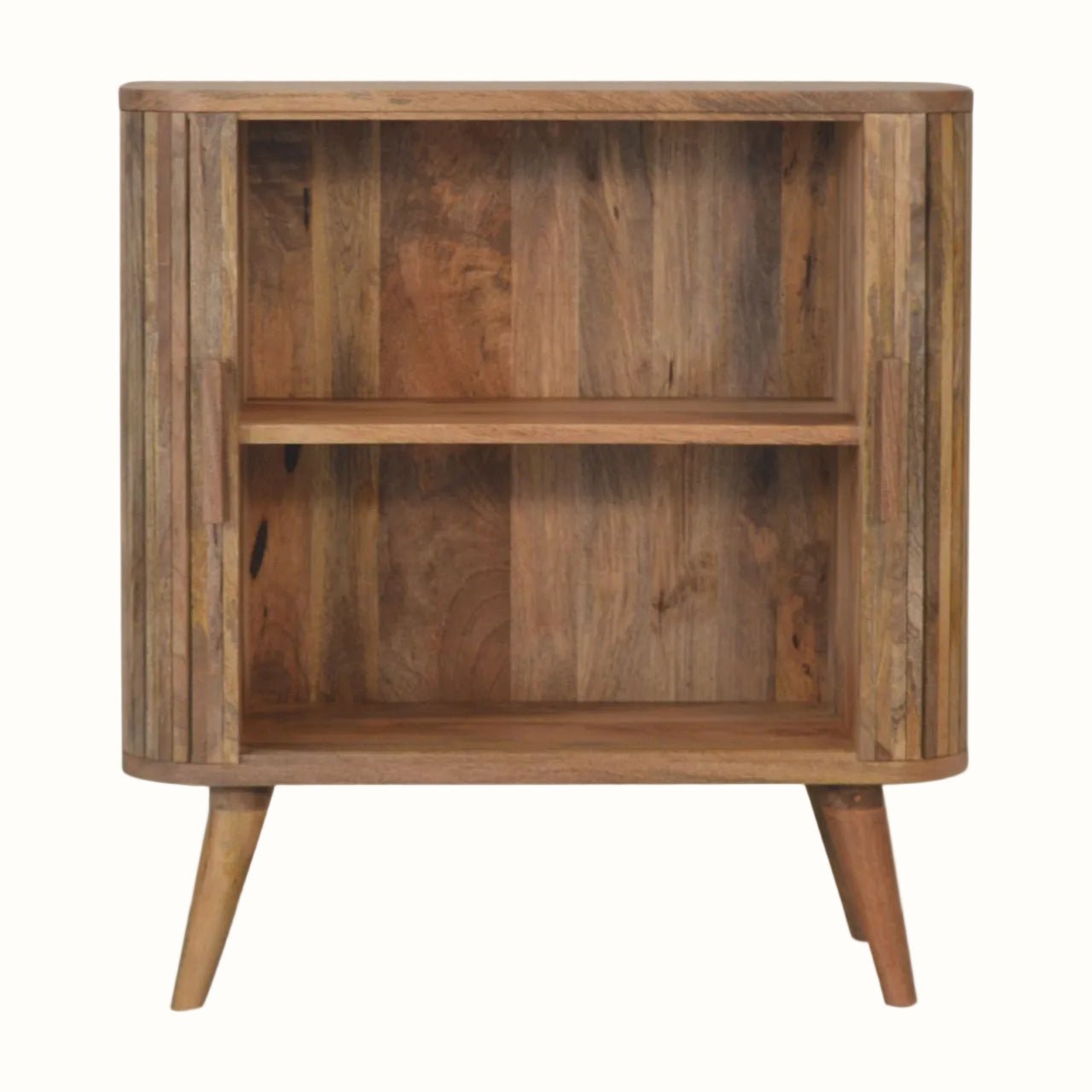 Boren Cabinet with Chunky Handles, Medium - Natural Cabinets & Sideboards - Bokel Home