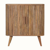 Boren Cabinet with Chunky Handles, Medium - Natural Cabinets & Sideboards - Bokel Home