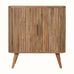 Boren Cabinet with Chunky Handles, Medium - Natural Cabinets & Sideboards - Bokel Home