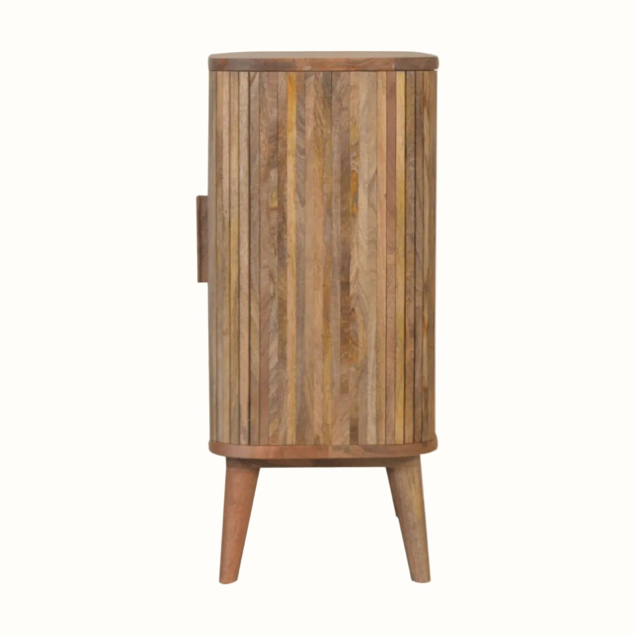 Boren Cabinet with Chunky Handles, Medium - Natural Cabinets & Sideboards - Bokel Home