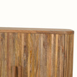 Boren Cabinet with Chunky Handles, Medium - Natural Cabinets & Sideboards - Bokel Home