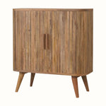 Boren Cabinet with Chunky Handles, Medium - Natural Cabinets & Sideboards - Bokel Home