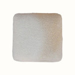 Boren Cream BoucleCube Footstool Footstools - Bokel Home