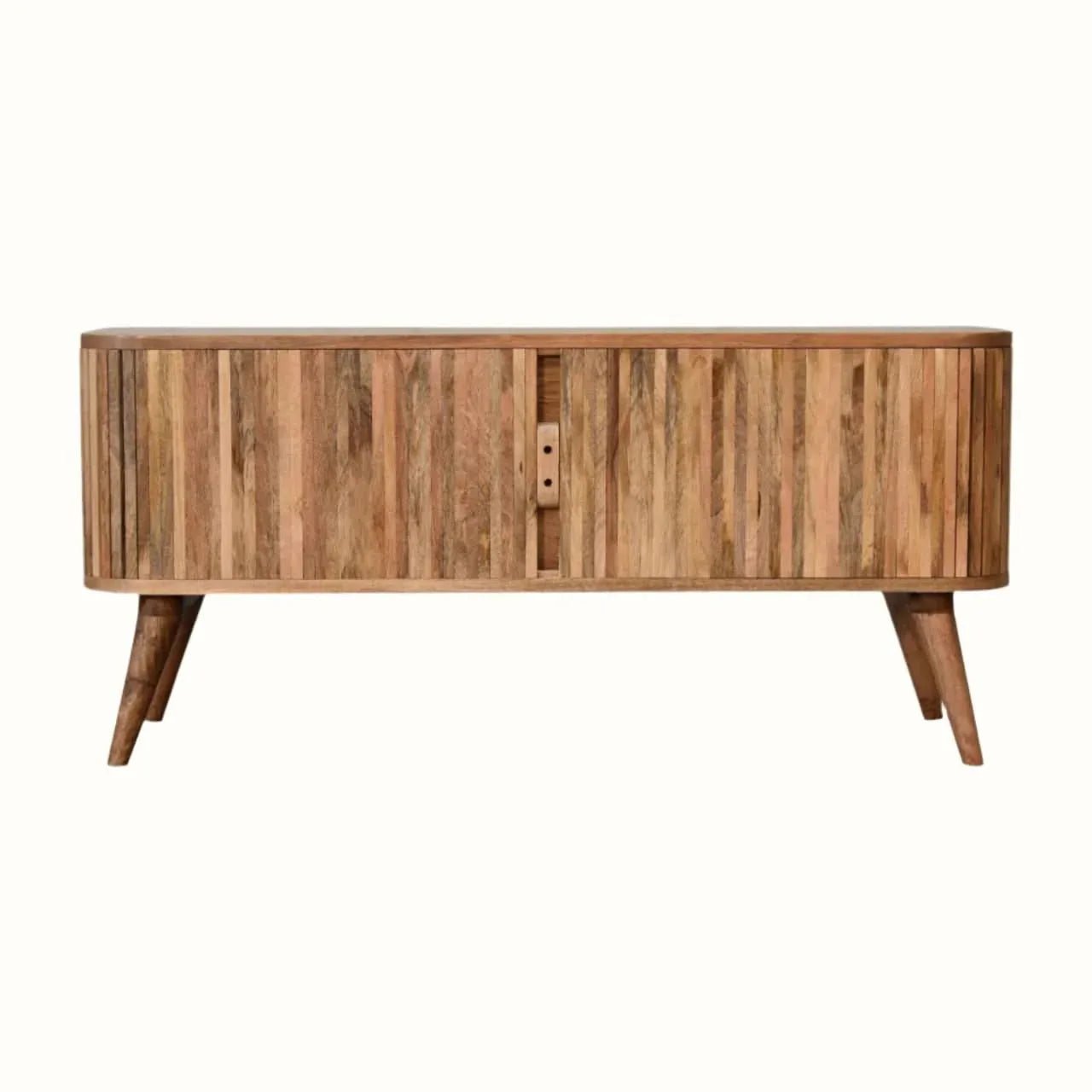 Boren Media Unit - Natural TV Stands - Bokel Home