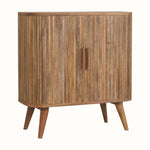 Boren Cabinet with Chunky Handles, Medium - Natural Cabinets & Sideboards Bokel Home